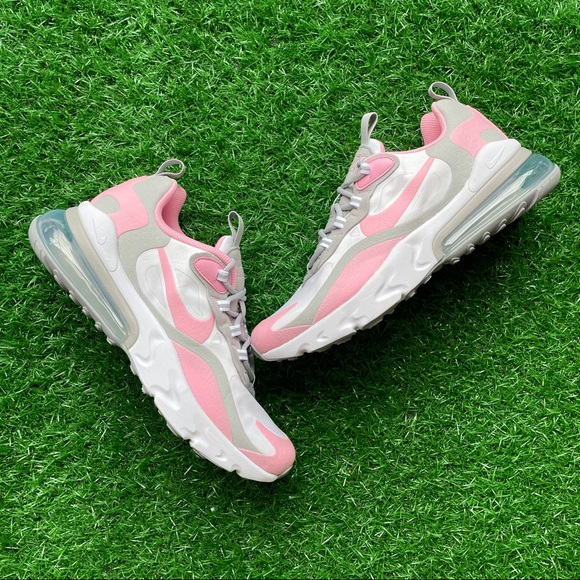 Nike Air Max 270 React White / Pink - Picture 4 of 7
